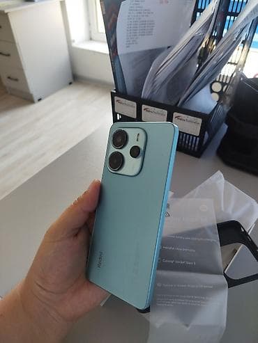 ps5 kg: Redmi, Redmi Note 14, Б/у, 128 ГБ, цвет - Голубой, 2 SIM — 3