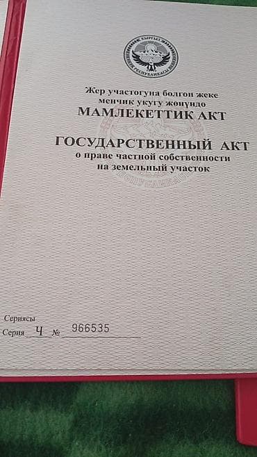 Сейфы: Государственный акт о праве частной собственности на земельный участок — 1