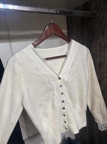 Лосиналар, леггинсылар: Кардиган, Жүн, Күз-жаз — 1