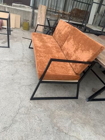 LoftUSTA: Диваны в стиле лофт мебель Для кафе дома а также офисы магазины at lalafo.kg LoftUSTA: Диваны в стиле лофт мебель Для кафе дома а также офисы магазины