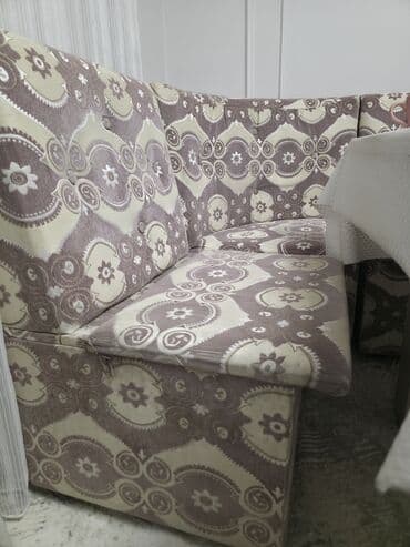 Мебельные гарнитуры: Кухонный мягкий уголок, Б/у, цвет - Бежевый — 4