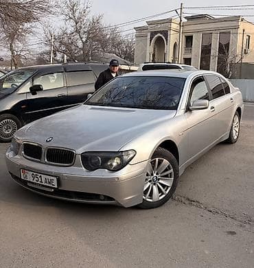 BMW 7 series: 2002 г., 4.4 л, Автомат, Седан