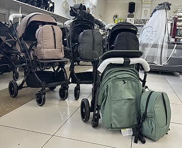 коляска двойнашки: Прогулочная коляска NEWLUX с комплектом аксессуаров - Легкая складная — 3