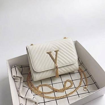 кастим шым: Классикалык сумка, Valentino, Материалы: Эко булгаары, Кабып тигилген модель, Аялдарга, Жаңы — 1