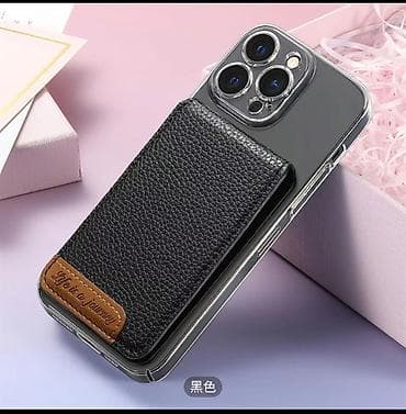 Универсальный аксессуар для смартфона: кожаным складным at lalafo.kg Универсальный аксессуар для смартфона: кожаным складным