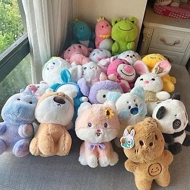 Продаю новые плюшевые, мягкие игрушки оптом. От 100 штук -игрушки для
