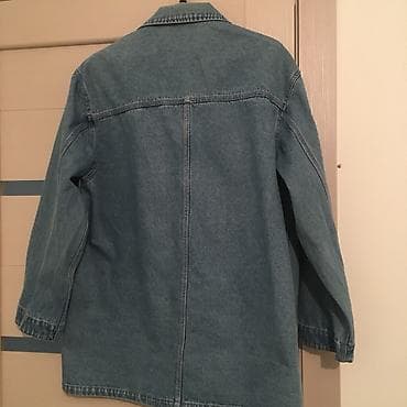 спец одежда мужской: Джинсовая куртка, Свободная модель, Осень-весна, Удлиненная модель, XL — 4