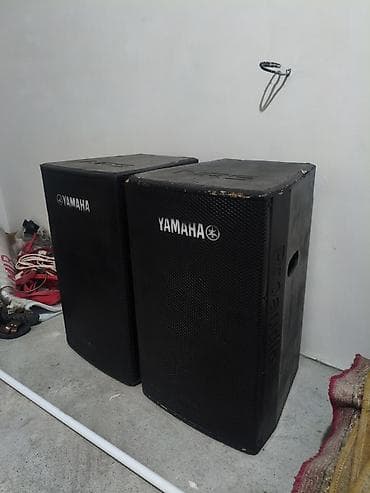 Пара акустических систем Yamaha (паспортные напольные/портативные