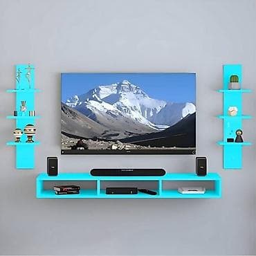 tcl 85: Тумба и подставка для телевизора, Подвесная, ЛДСП, Платная доставка — 1