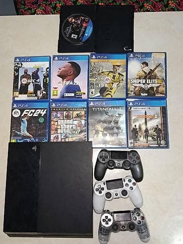 ЦЕНА ОКОНЧАТЕЛЬНАЯ!!! Игровой комплект PlayStation 4 (fat) с