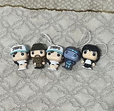 limancy набор для лица: Набор мини-фигурок-брелоков в стиле Funko Pop. - В комплекте 5 — 1