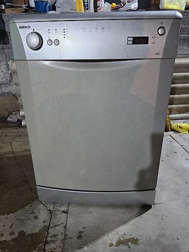 Посудомоечная машина Beko, полноразмерная (60 см), серебристый цвет