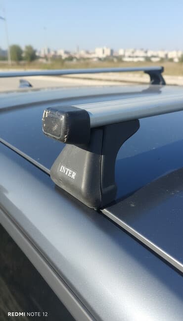 антенна для машины: Поперечные дуги На рейлинги — 1