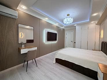 Батирлер: 2 бөлмө, 80 м², Элитка, 6 кабат, Дизайнердик ремонт — 1