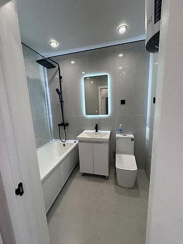 комнаты балыкчы: 2 комнаты, 48 м², Технопарк Элитка, 12 этаж, Дизайнерский ремонт — 5