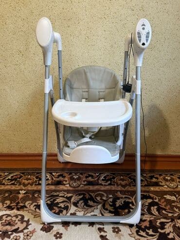 купить бу стульчик для кормления: Электронные качели-стульчик для малыша - Формат 2-в-1: электронные — 2