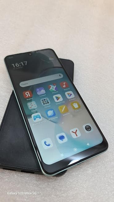 tecno phantom: Redmi, Redmi Note 12, Б/у, 128 ГБ, цвет - Голубой, 2 SIM — 3