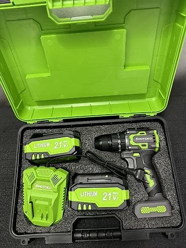 gp pointer: Аккумуляторная дрель-шуруповерт SHUTOKO в кейсе Комплектация: - — 1