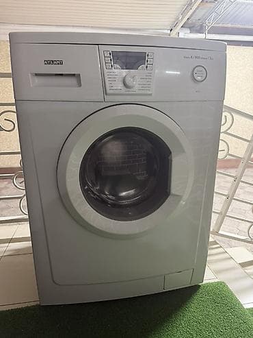 Чачка кам көрүү: Кир жуучу автомат машина, Колдонулган, Atlant, 5 кг чейин, Фронталдык, Насыя — 1