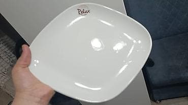 Кухонные принадлежности: Набор белой столовой посуды Relax - Материал: фарфор/керамика — 1