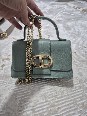 итальянские сумки: Классическая сумка, Италия, Материал: Комбинированный материал, Регулируемый ремень, Женские, Новый — 4