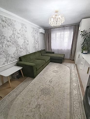 1 комнатная квартира псо бишкек: 1 комната, 31 м², 104 серия, 1 этаж, Евроремонт — 1
