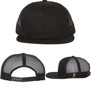 национальный калпак: Mega Cap. Кепка с плоским козырьком из шести панелей. 65/35 — 5