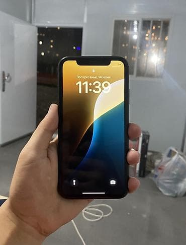 IPhone Xr, Б/у, 128 ГБ, Черный, 80 %