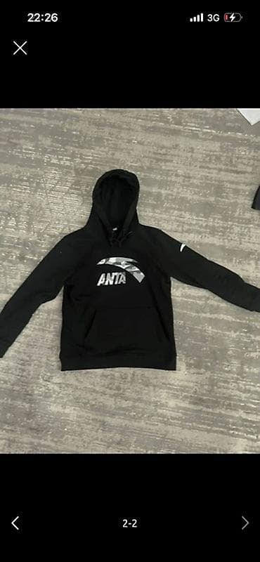 nike nocta: Спортивный комплект: худи и джоггеры - Худи черного цвета с капюшоном — 2