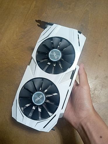 ранглер: ASUS Dual GeForce GTX 1070 8GB в хорошем состоянии, 8пин питание — 1