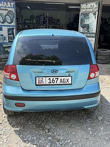 педаль газ: Hyundai Getz: 2003 г., 1.4 л, Механика, Бензин, Хэтчбэк — 1