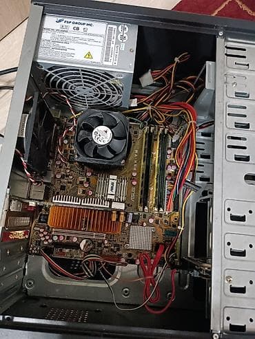 hard disc: Компьютер, ядер - 2, ОЗУ 4 ГБ, Для работы, учебы, Б/у, HDD — 2