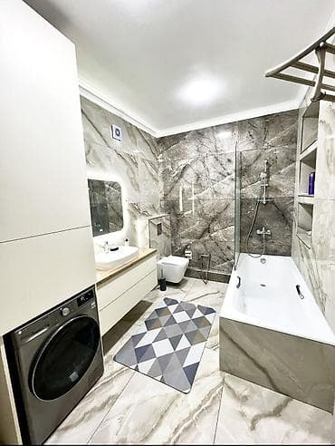 3 комнаты, 152 м², Асанбай мкр 13 этаж, Евроремонт — 3