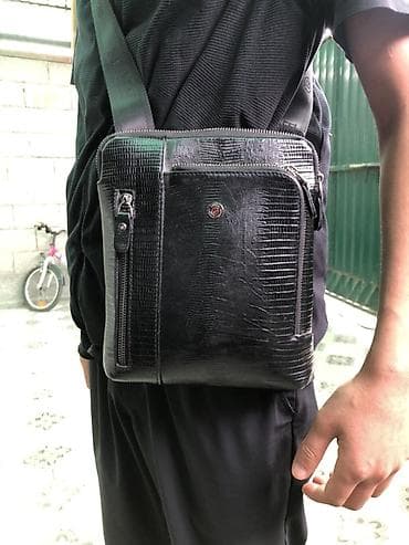 женская часы: Классическая сумка, Butun, Материал: Натуральная кожа, Множество карманов, Мужские — 3