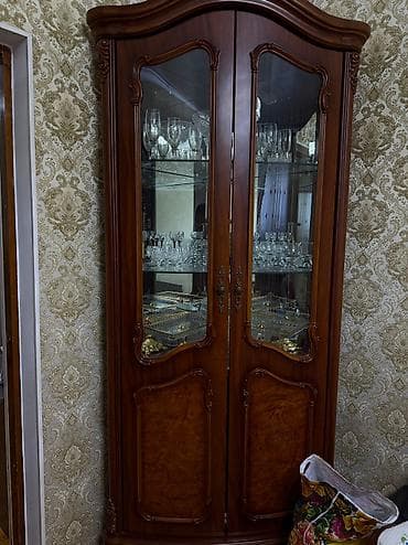 стенки для гостинной: Гарнитур для зала, Б/у, Шкаф, МДФ, Самовывоз — 2