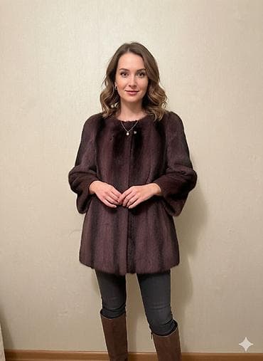 smart folio: Шуба, Норка, Короткая модель, M — 3