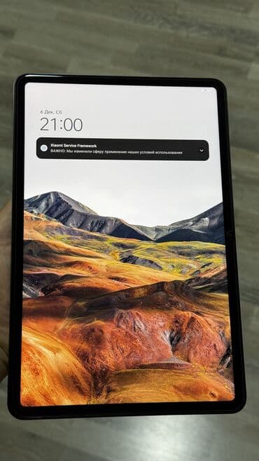 пассивное сетевое оборудование powerplant: Планшет, Xiaomi, память 256 ГБ, Wi-Fi, Б/у, Классический цвет - Черный — 3