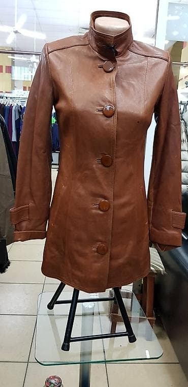 Жеке буюмдар: Кожаный тренч турецкий натуральная кожа — 1
