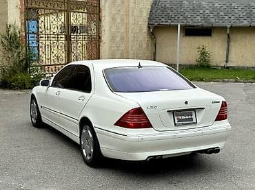 mercedes e13: Mercedes-Benz S-Class: 2002 г., 5 л, Автомат, Бензин, Седан — 4