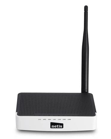 Модемы и сетевое оборудование: Wi-Fi роутер рабочий, в отличном состоянии, 1-антенный, Netis WF2411R