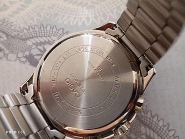Наручные часы: CASIO WR 50M — мужские кварцевые часы в фирменной коробке — 5