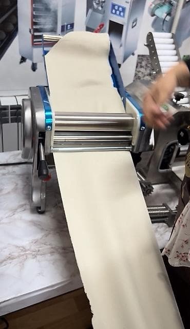 Компрессоры: Тестораскаточная машина с насадкой для резки лапши - Профессиональный — 2