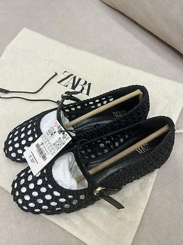 Туфли: Туфли, 36, Zara, Жаңы, түсү - Кара, Өзү алып кетүү — 1