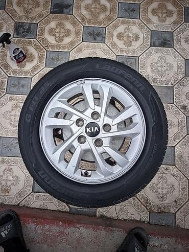 golf 4 2 3: Колеса в сборе 195 / 65 / R 15, Лето, Б/у, Комплект, Легковые, Литые, отверстий - 5 — 2