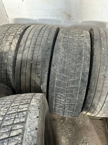 диски кованные: Шины 295 / 60 / R 22,5, Всесезонная, Б/у, Комплект, Грузовики/Автобусы, Германия, Continental — 4