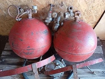 Комплект ГБО для автомобиля (старого образца), сферические баллоны