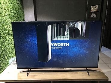 ТВ и видео: Телевизор Skyworth (диагональ около 55–60"). Сломанный на запчасти или — 1