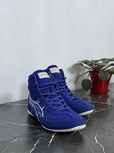 Мужские кроссовки, 38, Asics, Новый, цвет - Синий, Самовывоз