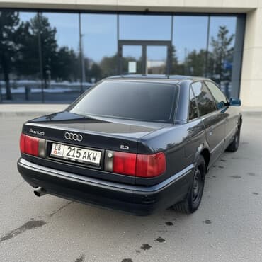 номера для авто: Audi 100: 1993 г., 2.3 л, Механика, Бензиновая, Седан — 1