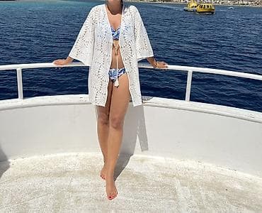 pull and beer: Кружевной пляжный кимоно-кардиган Penti Beachwear Покупала в фирменном — 1